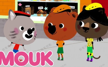 《MOUK檬克》全104集幼儿趣味英文版动画视频 百度云网盘下载